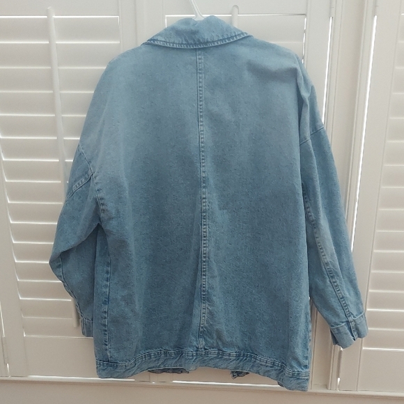 Free People Light Blue Jean Jacket - Picture 2 of 6
